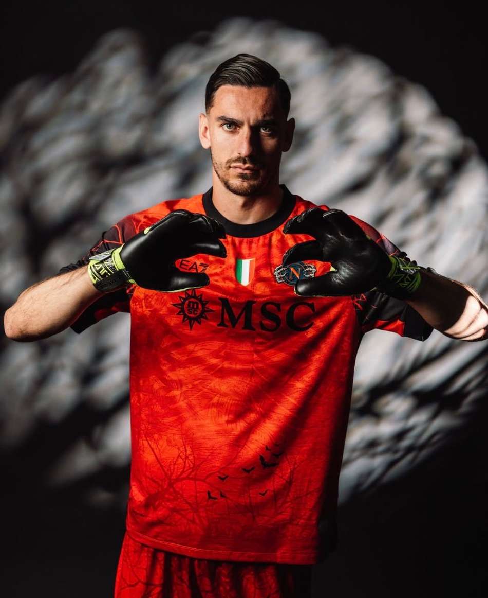 Uniforme de Halloween da Napoli na temporada 25/26