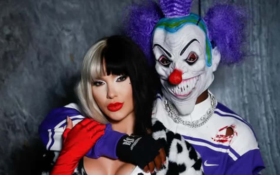 Virginia Fonseca celebra Halloween com filhos e Vini Jr em Madri