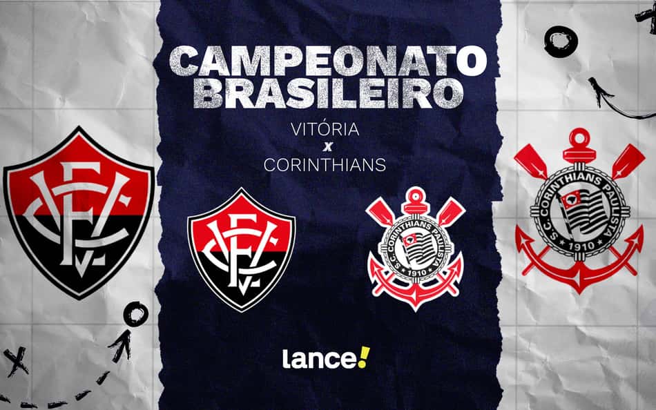 Vitória x Corinthians: onde assistir, horário e escalações do jogo pelo Brasileirão