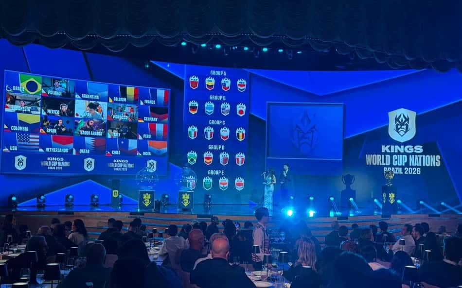 Brasil tem grupo definido na Kings World Cup Nations; confira