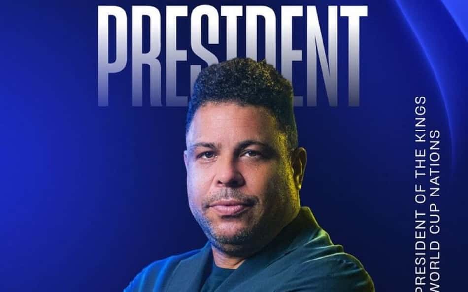 Ronaldo é anunciado como novo presidente do Brasil na Kings League; veja