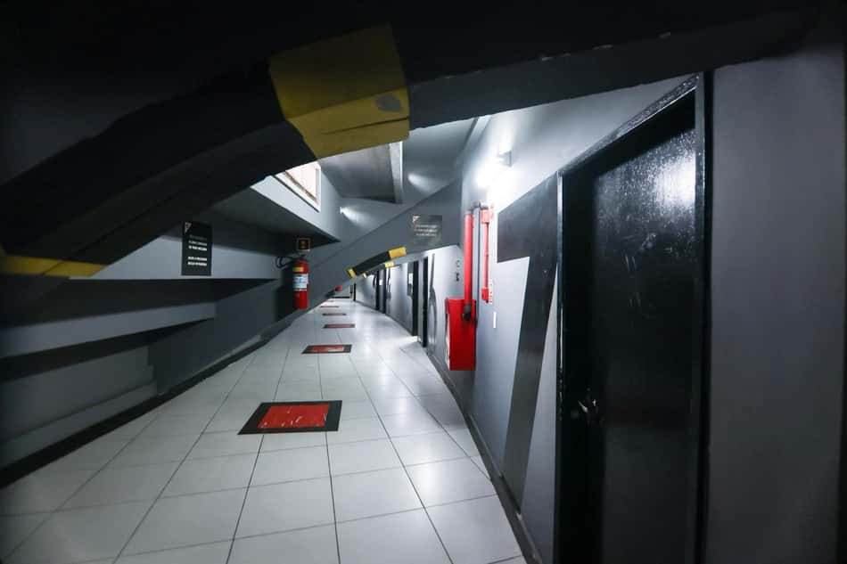 Dormitórios para atletas da base