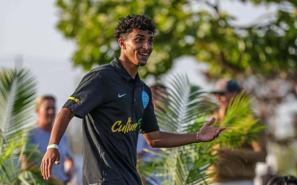 Alham Attaee chega para reforçar o Sub-20 do Santos (Foto: Reprodução/Instagram)