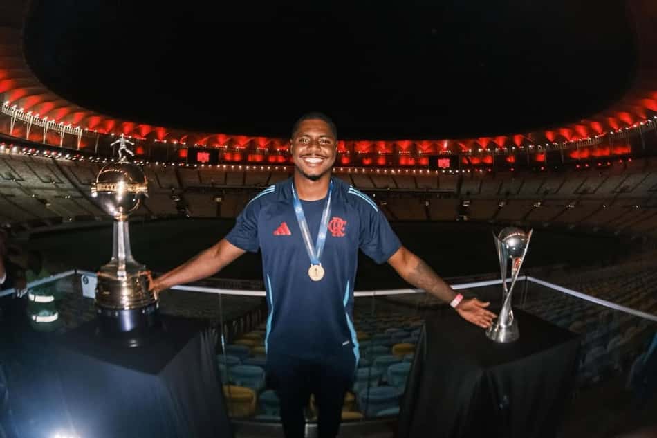 Jhonata Ventura abandou os gramados, mas segue no Flamengo (Foto: Reprodução)