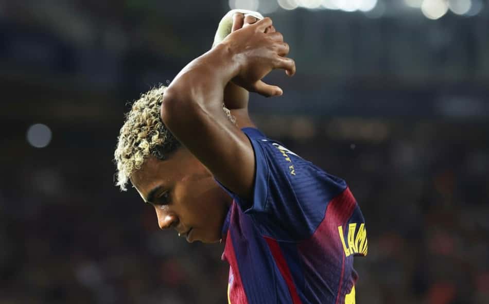 Yamal não treina e pode ser desfalque na Supercopa Espanhola