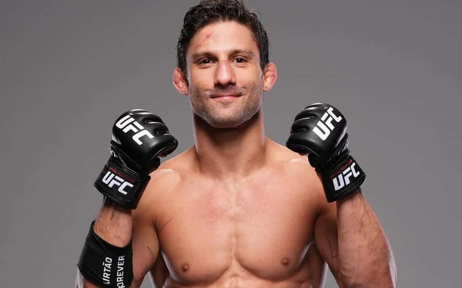 Allan Puro Osso após vitória no UFC (Foto: Reprodução/Instagram: @allanpuroosso)