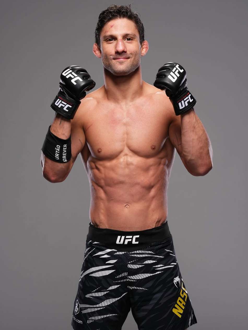 Allan Puro Osso após vitória no UFC (Foto: Reprodução/Instagram: @allanpuroosso)