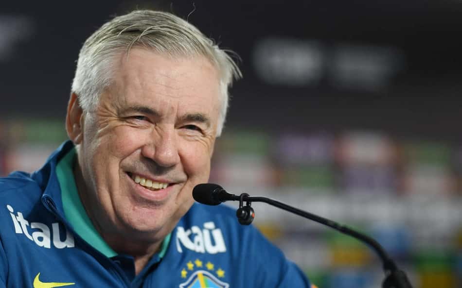 Ancelotti é o técnico de seleção mais bem pago do mundo; confira lista