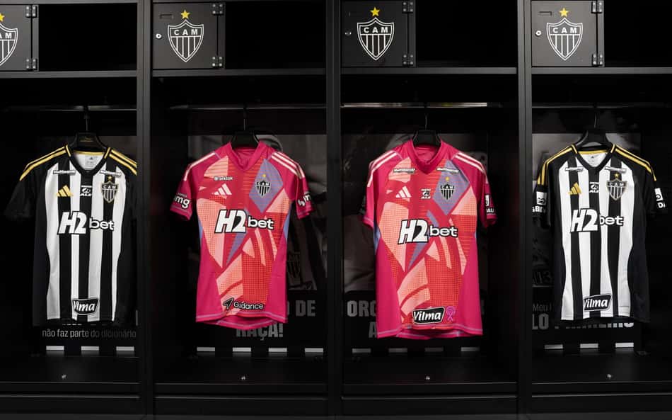 Atlético-MG irá usar camisa especial em alusão ao Outubro Rosa