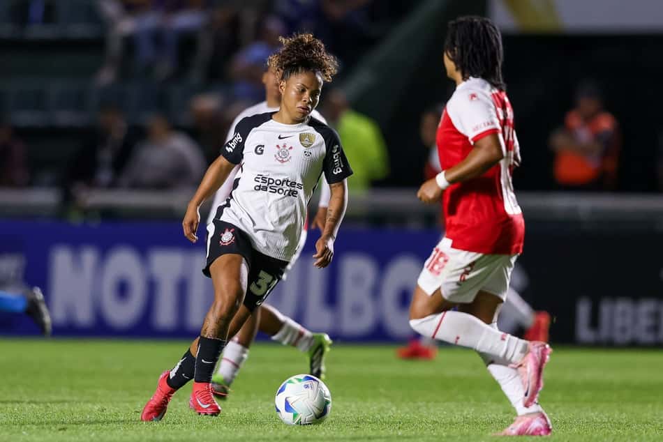 Day Rodríguez durante Corinthians x Santa Fe, pela Libertadores Feminina, (Foto: Staff Images Woman/Conmebol)