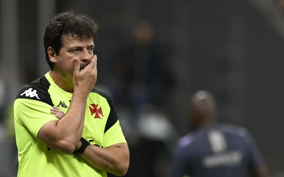 Fernando Diniz em Vasco x Botafogo