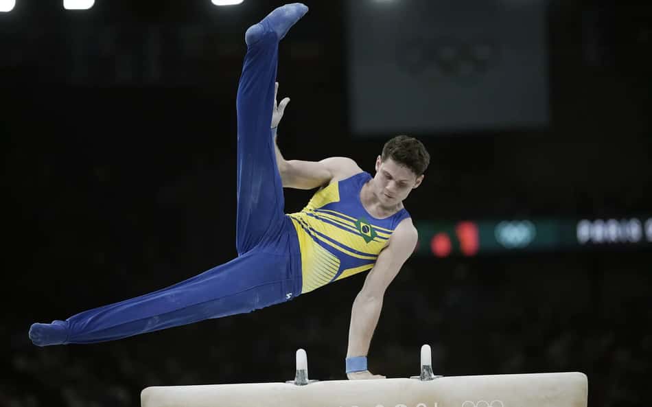 Diogo Soares, de 23 anos, foi finalista olímpico em 2024