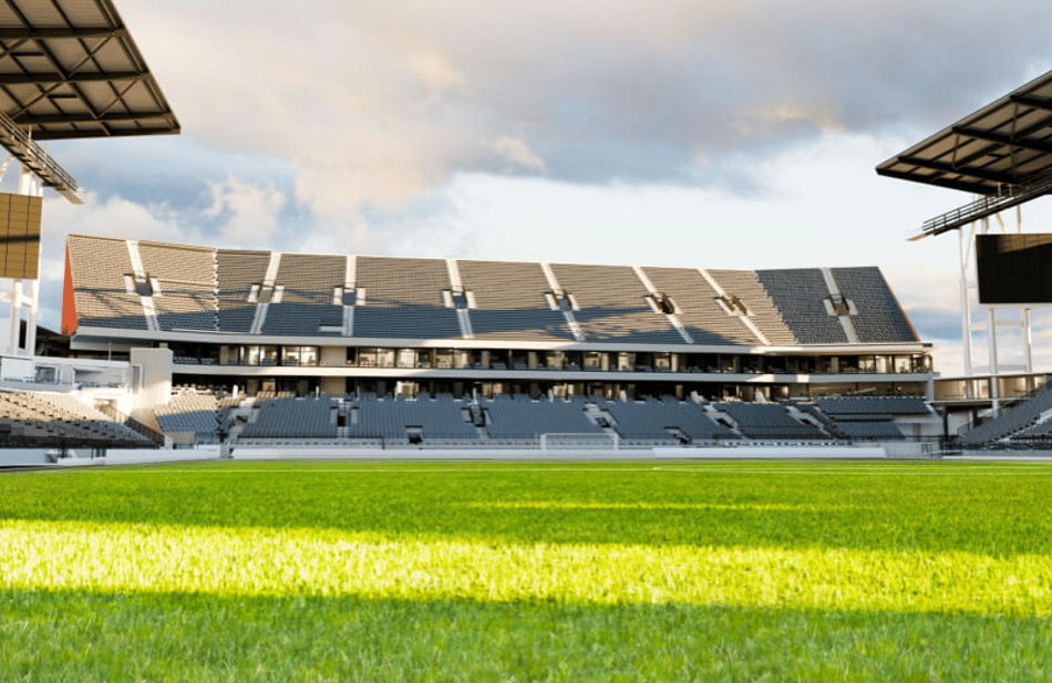 Estádio de Toronto, no Canadá, está sendo ampliado para receber seis jogos da Copa do Mundo