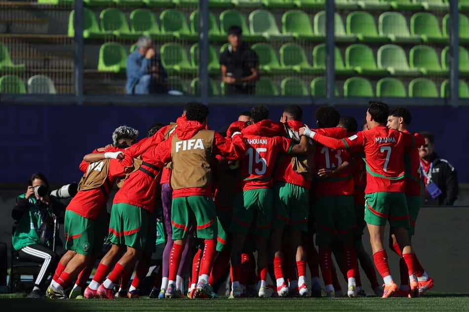Marrocos eliminou a França e se classificou à final do Mundial Sub-20 (Foto: Javier TORRES / AFP)