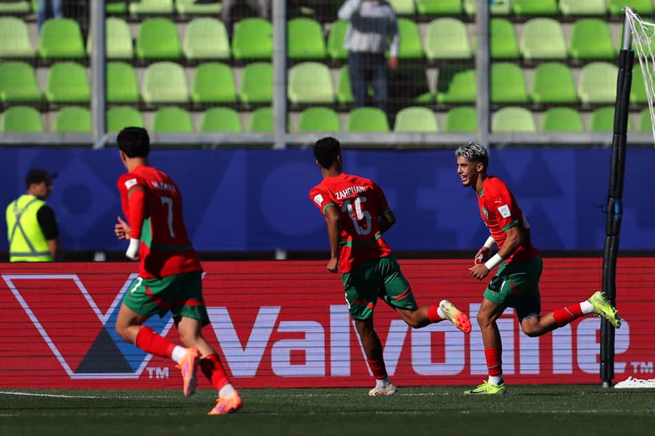 Marrocos eliminou a França e se classificou à final do Mundial Sub-20 (Foto: Javier TORRES / AFP)