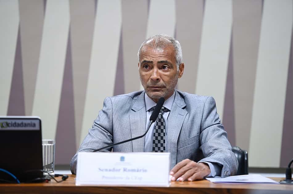 O grupo foi criado a pedido de Romário, que é o presidente da Comissão de Esporte (CEsp) do Senado (Foto: Edilson Rodrigues/ Agência Senado)