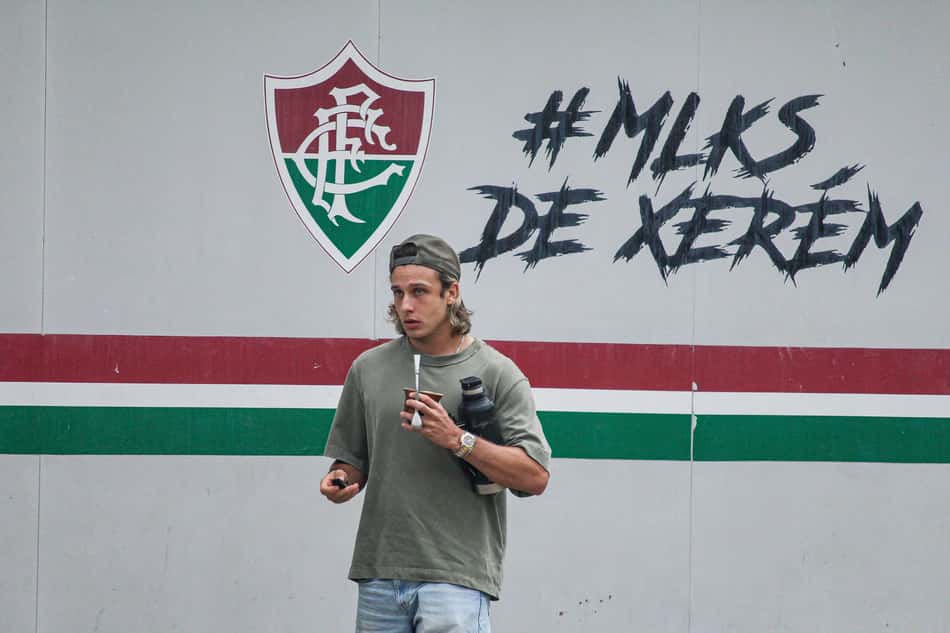 Canobbio conhece Xerém, base do Fluminense (Fotos: Leonardo Brasil/ Fluminense FC)