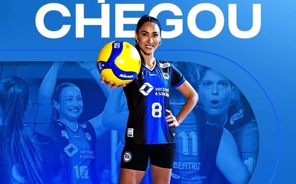 Pinheiros anuncia bicampeã olímpica Jaque para a disputa da Superliga B