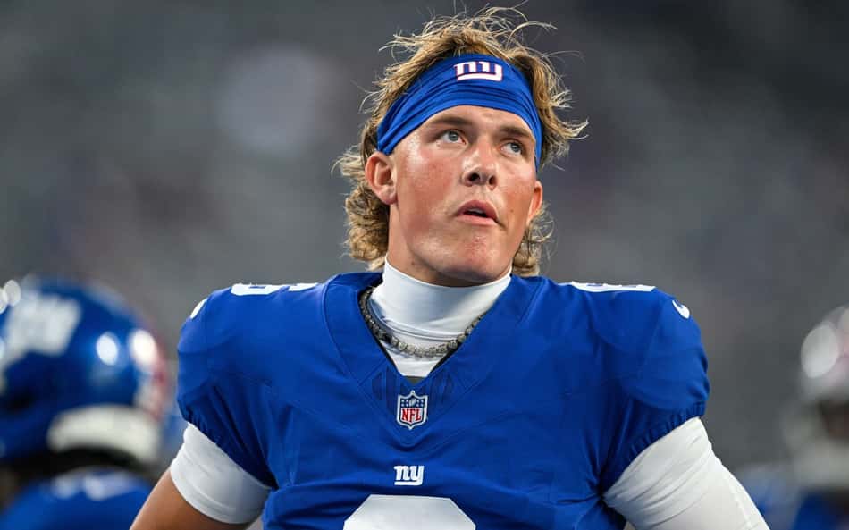Jaxson Dart lidera e Giants vencem os Eagles em noite histórica