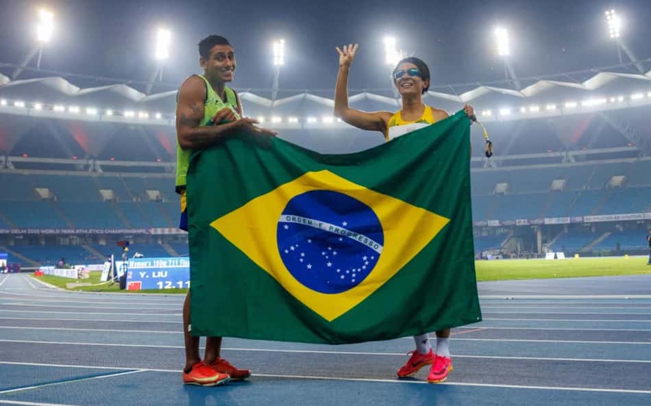 Brasileira conquista marca histórica no Mundial de Atletismo Paralímpico