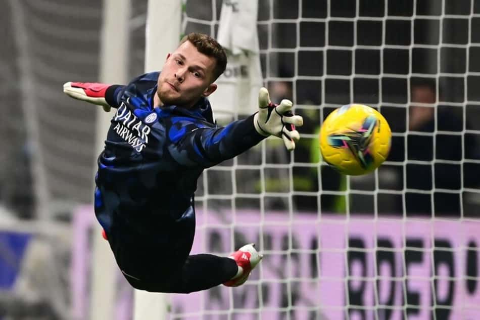 Josep Martínez é o reserva de Sommer na Inter (Foto: Reprodução/Inter de Milão)