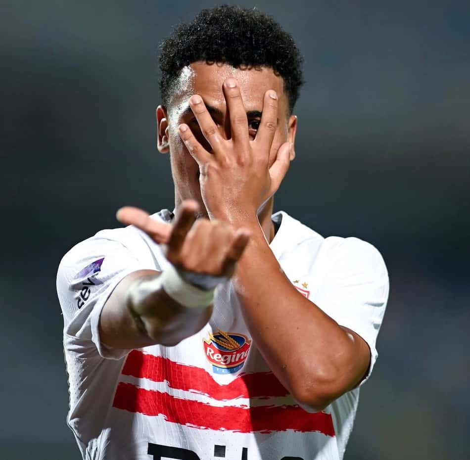 Juan Bezerra em ação pelo Zamalek (Foto: Divulgação)