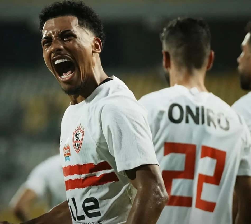 Juan Bezerra em ação pelo Zamalek (Foto: Divulgação)