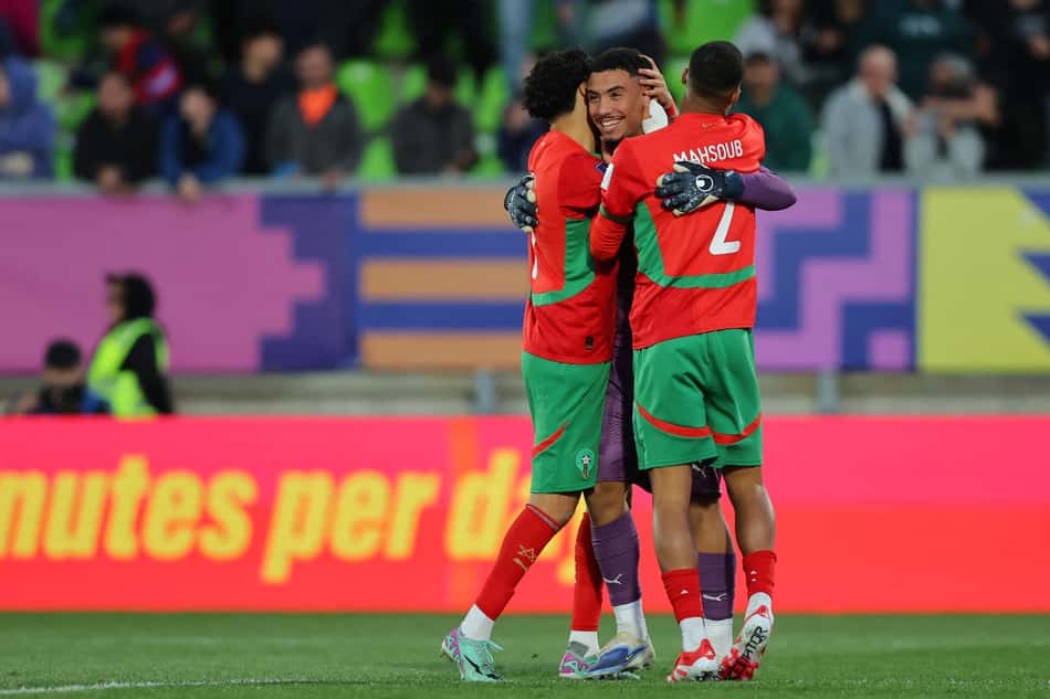 Marrocos eliminou a França e se classificou à final do Mundial Sub-20 (Foto: Javier TORRES / AFP)