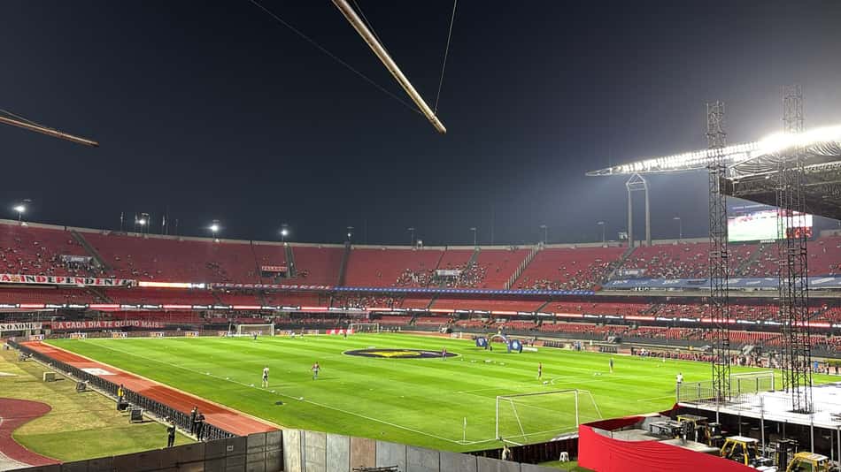 Morumbis recebe São Paulo x Flamengo (Foto: Vinícius Harfush / Lance)