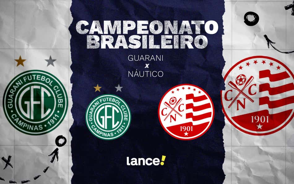Guarani x Náutico: onde assistir ao vivo, horário e prováveis escalações