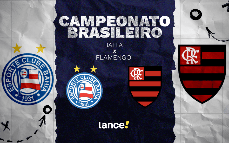 Bahia x Flamengo (Foto: Lance!)