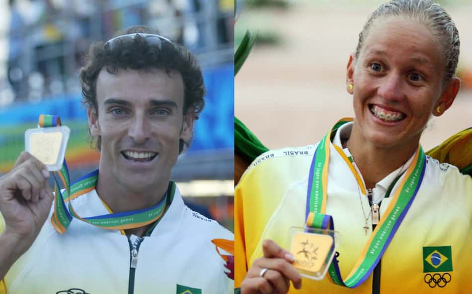 Ouro em 2007, Yane e Emanuel são linha de frente da candidatura de Rio-Niterói para sede do Pan 2031