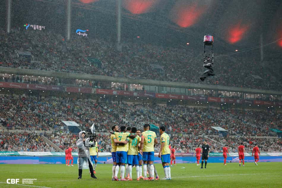 Seleção Brasileira já está garantida como cabeça de chave no sorteio da Copa do Mundo