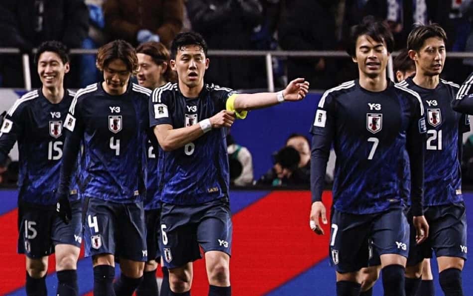 Seleção do Japão empatou com o Paraguai (Foto: Reprodução/ X)