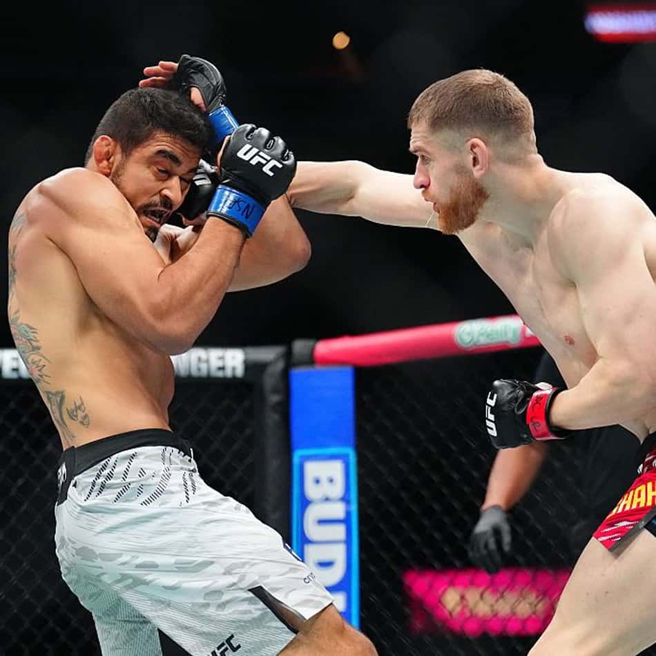 Sergipano perdeu no UFC 320 (Foto: Reprodução Instagram UFC Espanol)