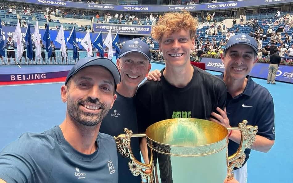 Sinner joga fácil e vence o ATP 500 em Pequim pela 2° vez