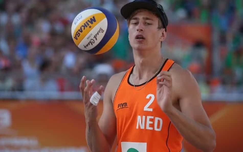 Steven van de Velde, condenado por estupro, teve o visto negado (Foto: Divulgação/ FIVB)