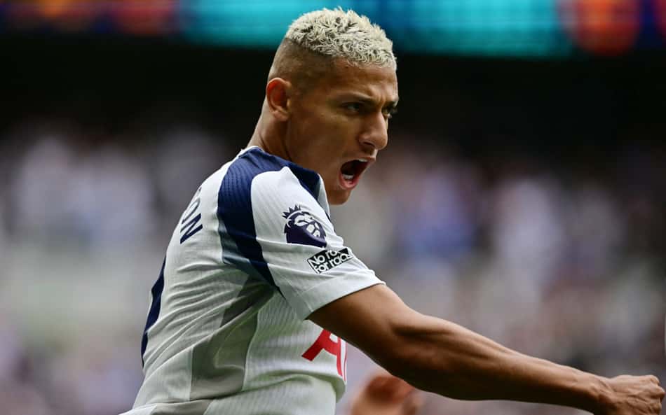 Richarlison alcança marca expressiva na Premier League pelo Tottenham