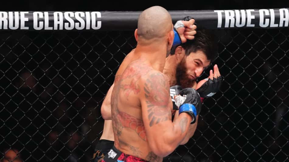 Ankalaev perdeu para Poatan no UFC 320 (Foto: Reprodução Twitter UFC)