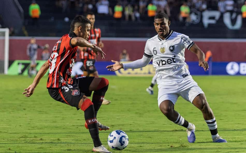 Vitória e Botafogo empatam em jogo morno pelo Brasileirão