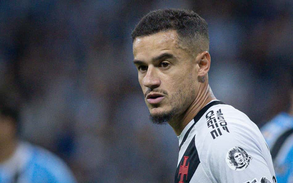 Phillipe Coutinho desfalca o Vasco para a partida contra o Bahia