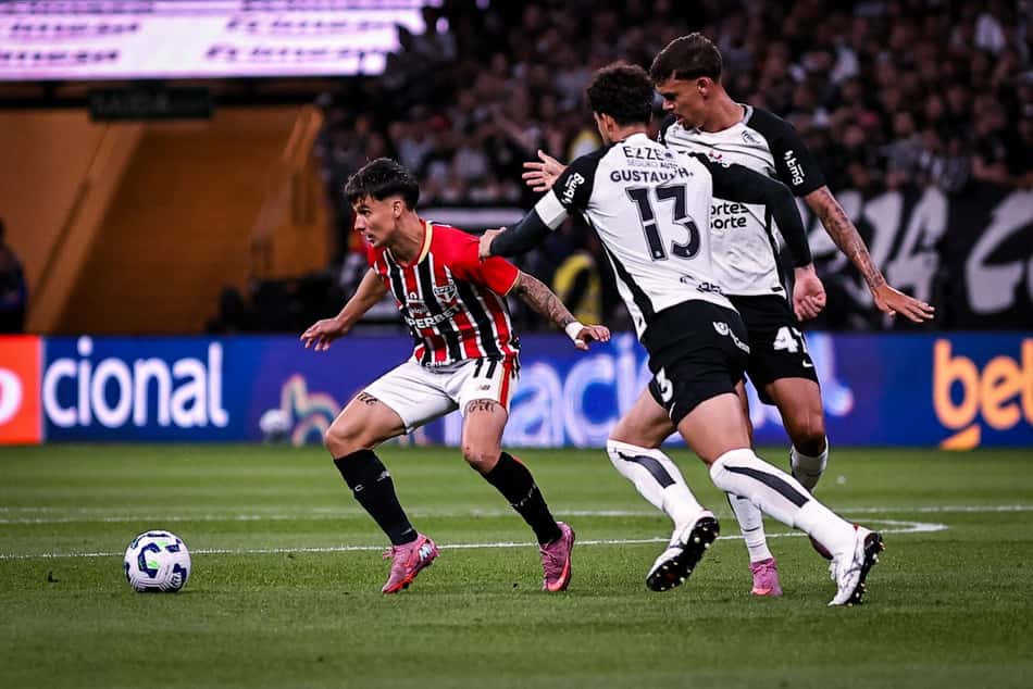 Corinthians x São Paulo (Foto: Fábio Giannelli/Digital Sports Press/Gazeta Press)