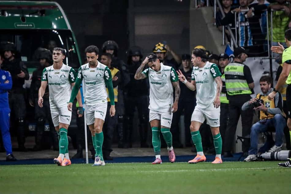Palmeiras perdeu para o Grêmio no Brasileirão (Foto: Wilber Dorneles/Pera Photo Press/Gazeta Press)