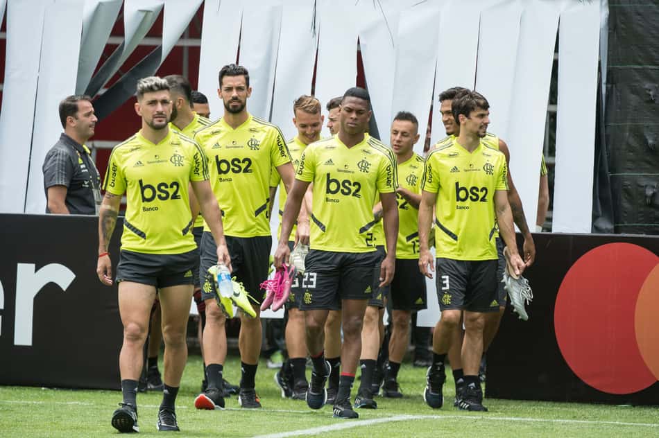 Treino Flamengo Lima