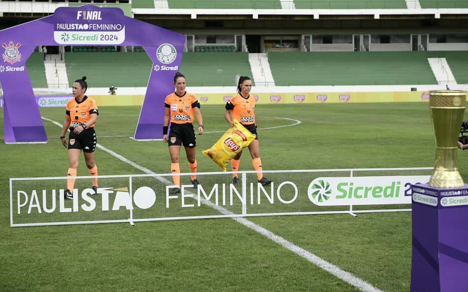 Final do Paulistão Feminino de 2024 entre Palmeiras e Corinthians. (Foto: Mauro Horita/Ag. Paulistão/Centauro)