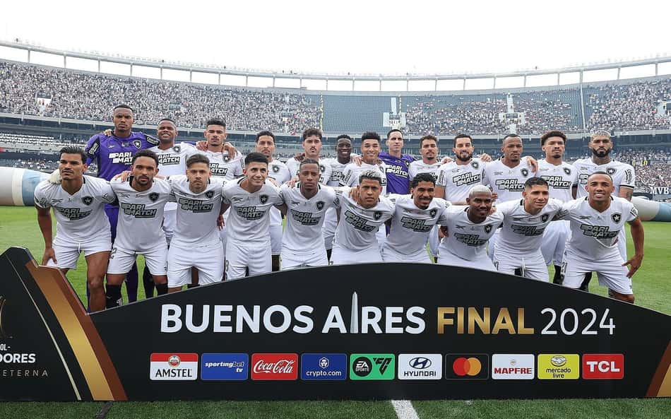 Botafogo celebra um ano do título inédito da Libertadores