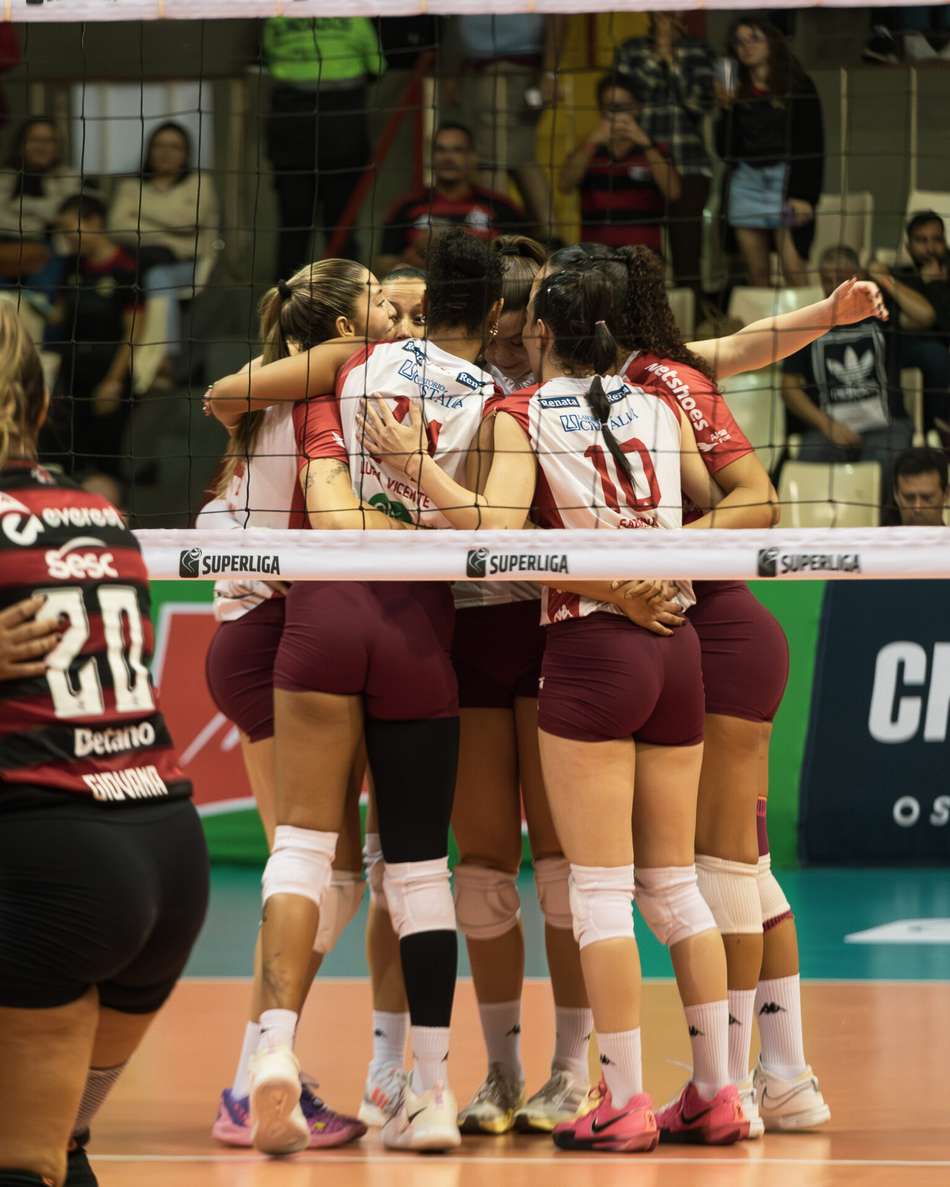 Sesc RJ Flamengo x Barueri na Superliga Feminina (Foto: Mariana Sá/ Flamengo)