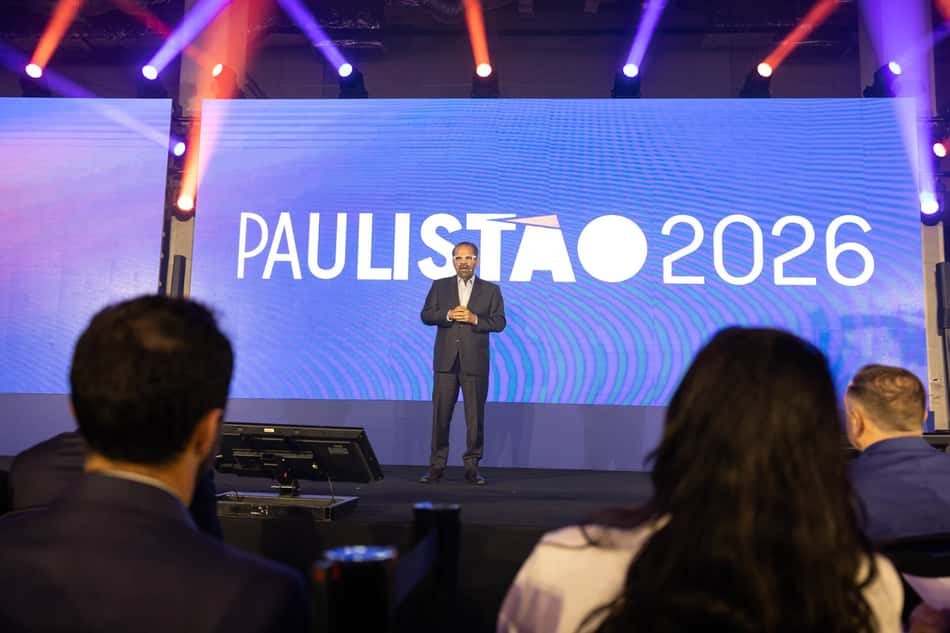 Reinaldo Carneiro Bastos, presidente da Federação Paulista de Futebol (Foto: Jhony Inácio/Ag. Paulistão)