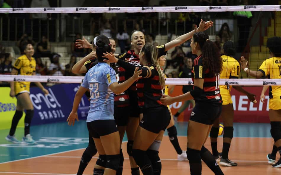 Sesc RJ Flamengo segue invicto na Superliga 25/26 (Foto: Mariana Sá/ Flamengo)