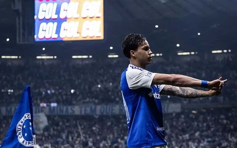 Concorrência faz Kaio Jorge aumentar valor de pix no Cruzeiro